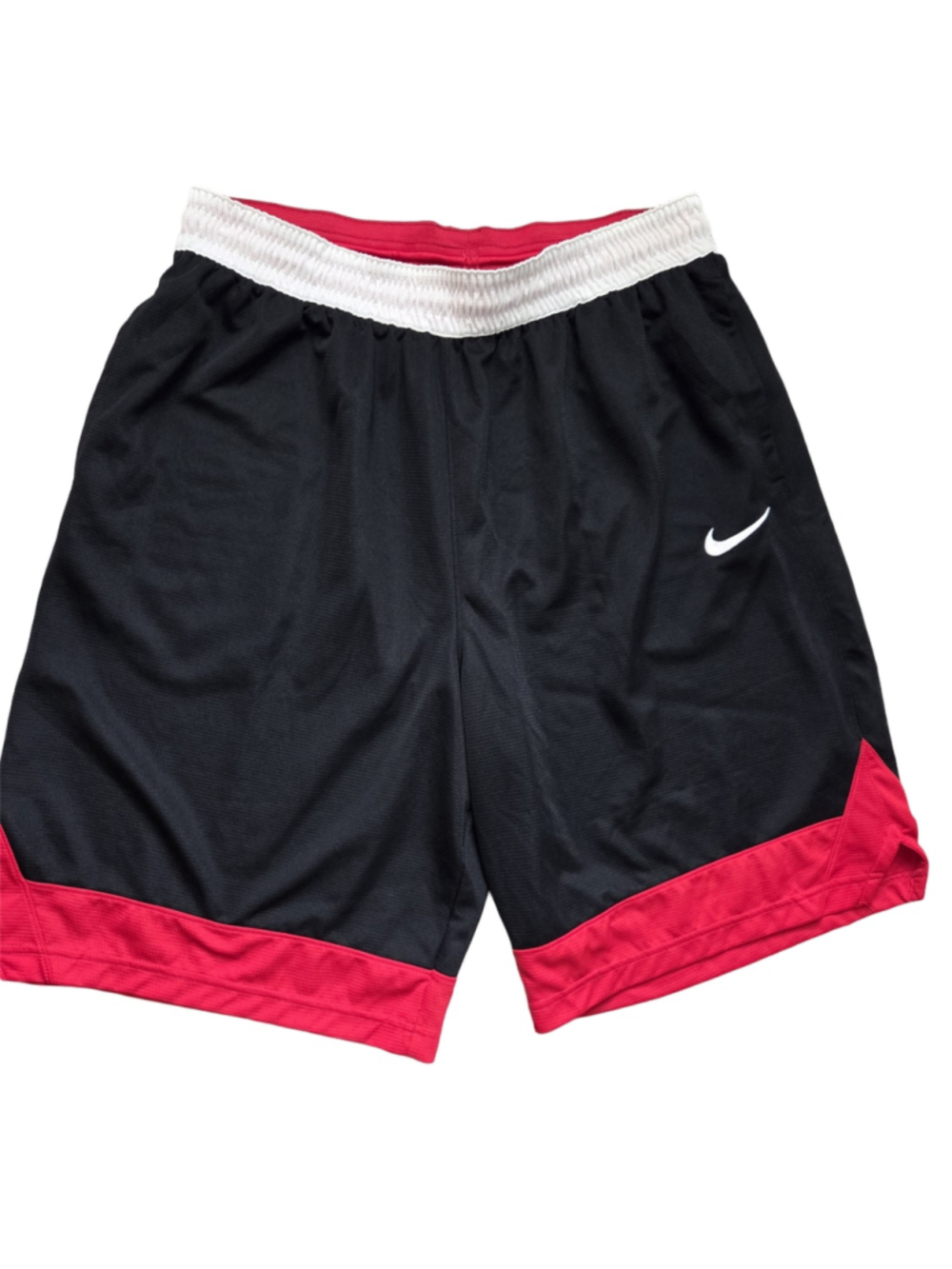 Men's Nike Black Red Dri-FIT Athletic Shorts XL - Picture 1 of 4